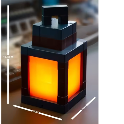 Lampara de Minecraft